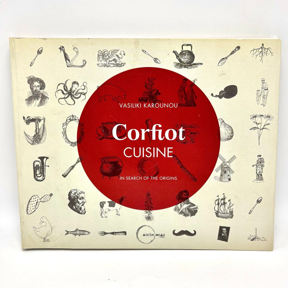 Corfiot Cuisine Greek Cookbook Recipes Corfu Greece Paperback Vasiliki Karounou